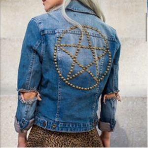Gypsy warrior denim jacket